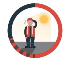 Construction worker graphic