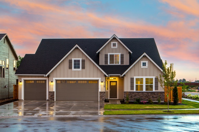Suburban home in Texas