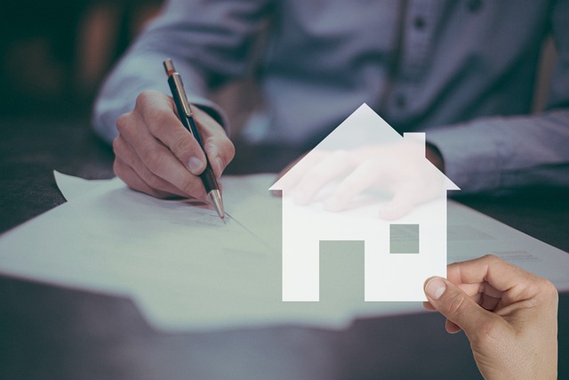 person signing papers